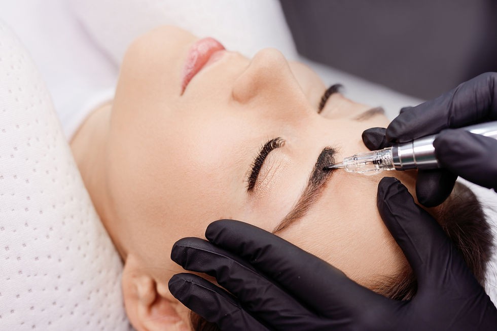 Cosmetic eyebrow tattoo treatment inspiration